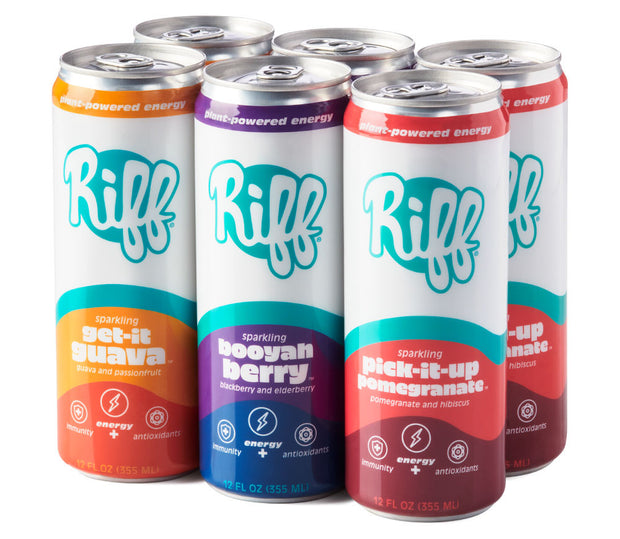 Riff Playmate Mini Cooler + 6-Pack of Energy+ Immunity